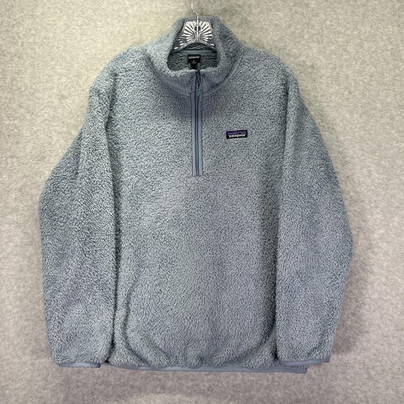 Patagonia Sweater Womens Extra Large Los Gatos 1/4 Zip Fleece Pullover Outdoors - Picture 1 of 8